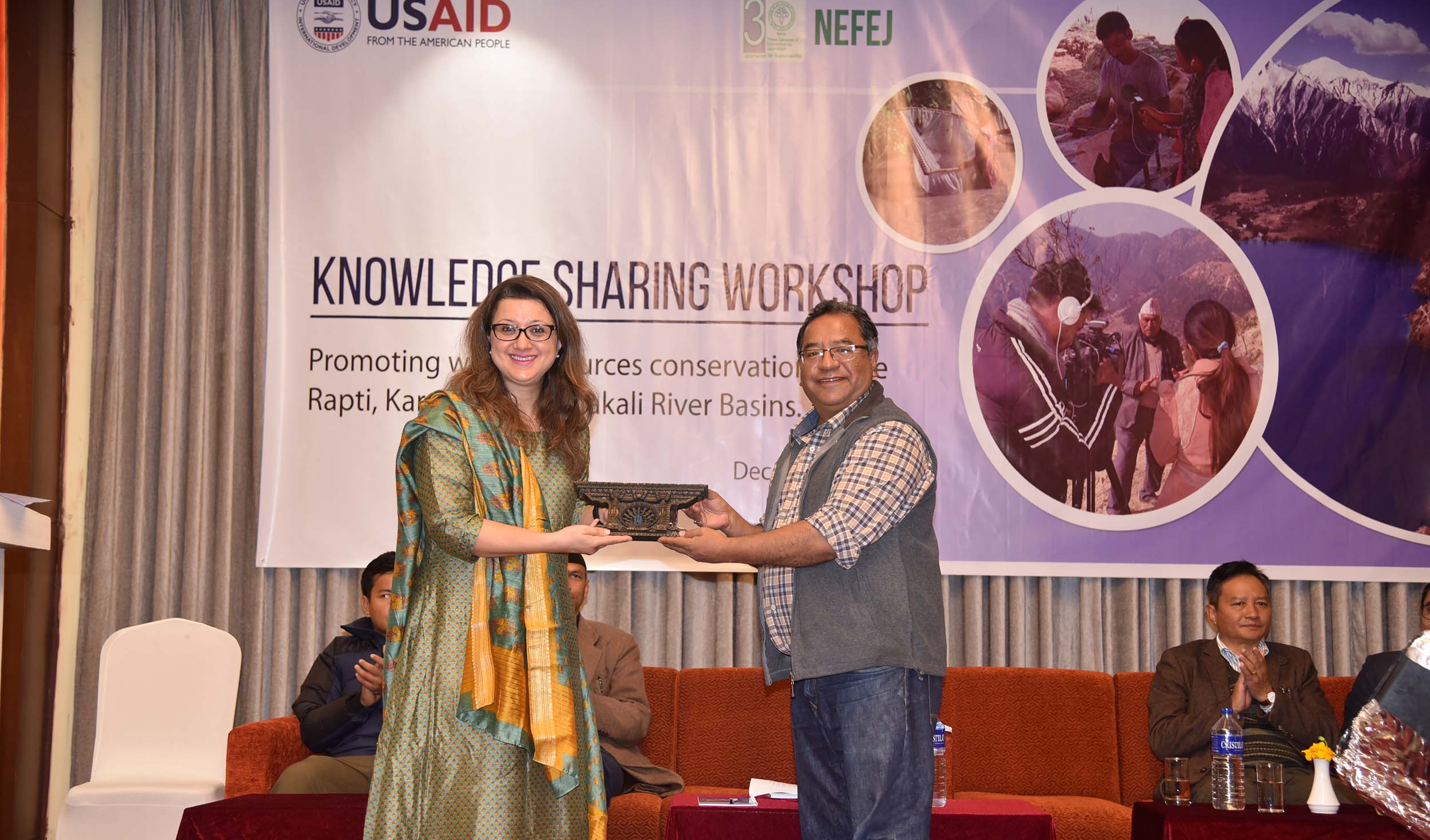 Knowledge and experience exchanging program concludes